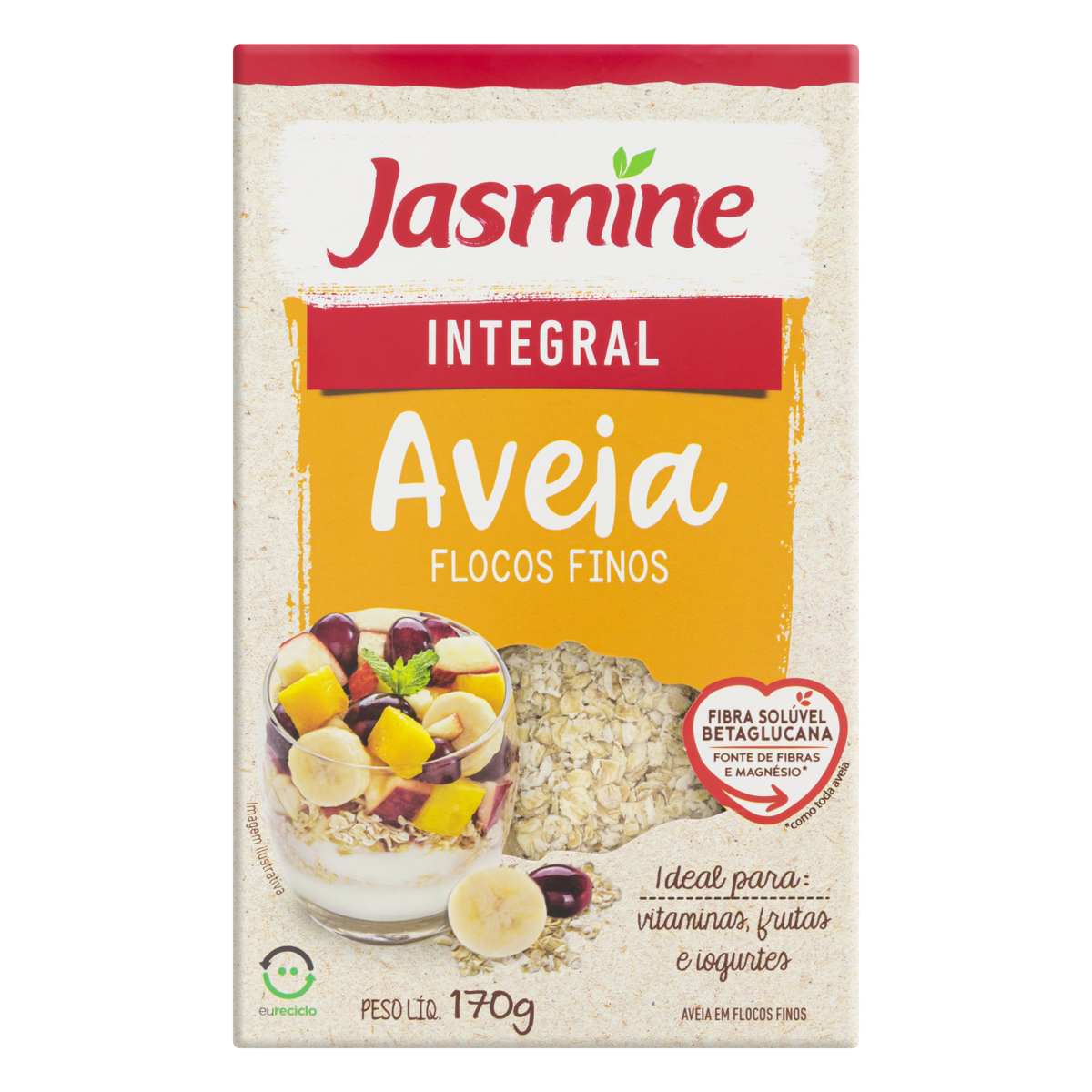 Aveia Integral Jasmine Cx 170g