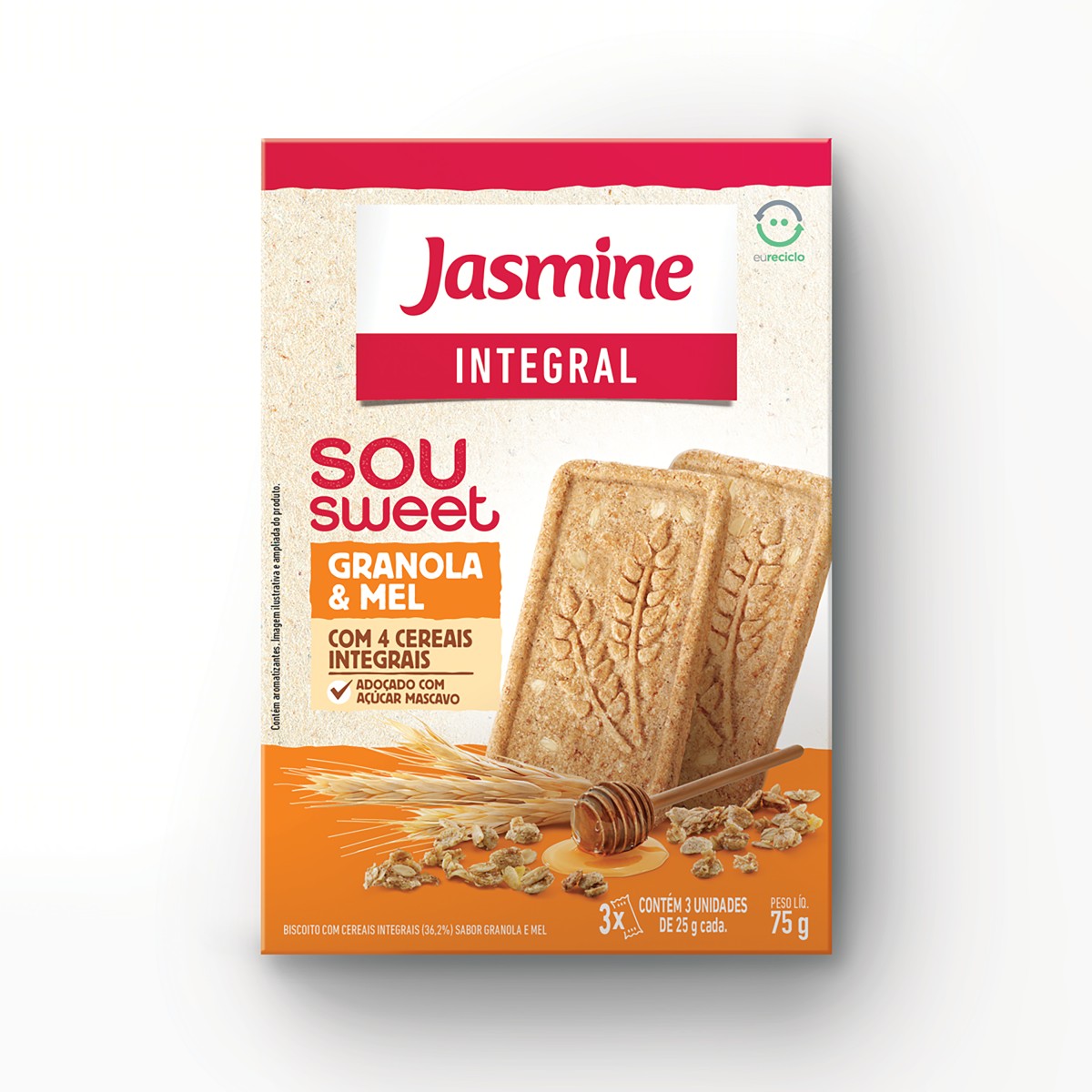 Biscoito Sou Sweet Jasmine 75g