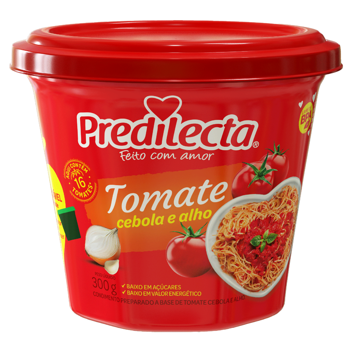 Extrato Tomate Predilecta Pt 300g
