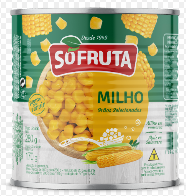 Milho Verde Sofruta Lt 280g