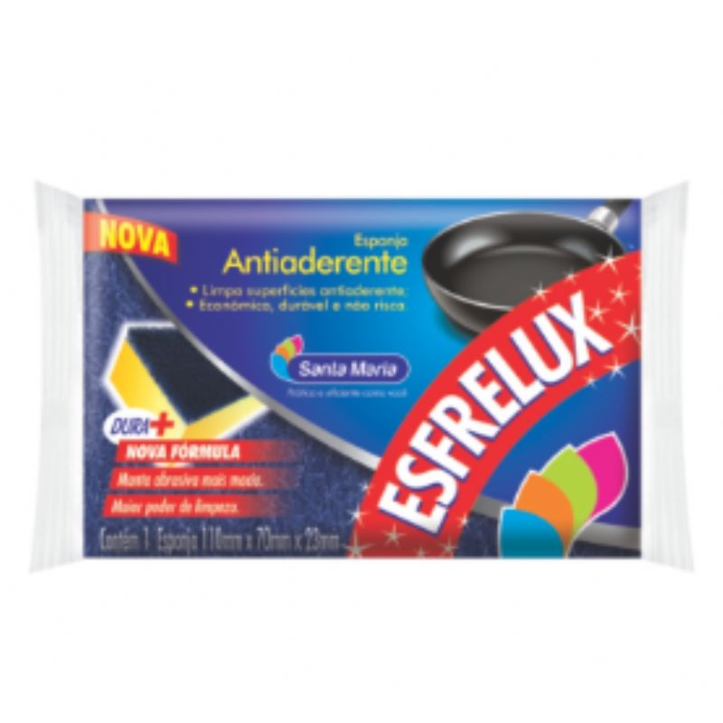 Esponja Esfrelux Antiaderente 1 Und