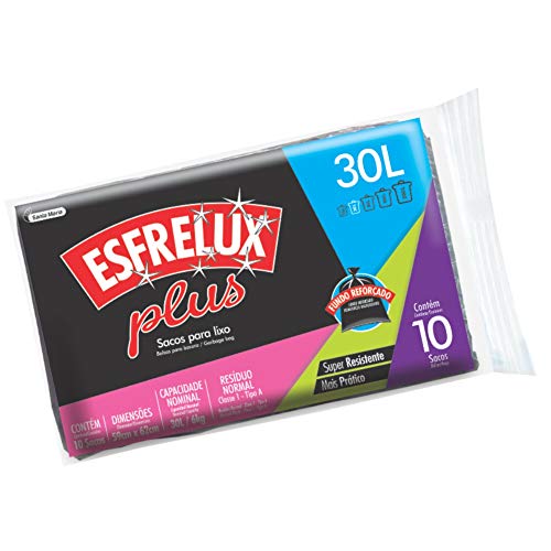 Saco Lixo Esfrelux 30l  C/10