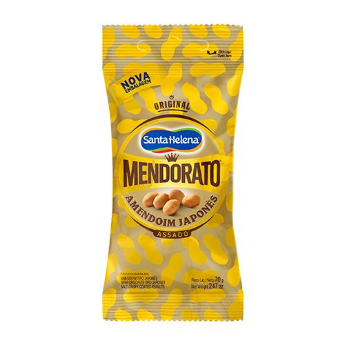Amendoim Mendorato Santa Helena 70g