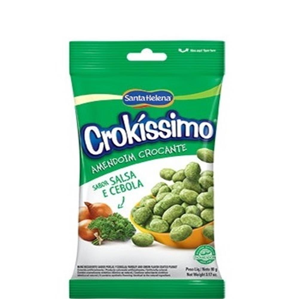 Amendoim Crokissimo Santa Helena 90g