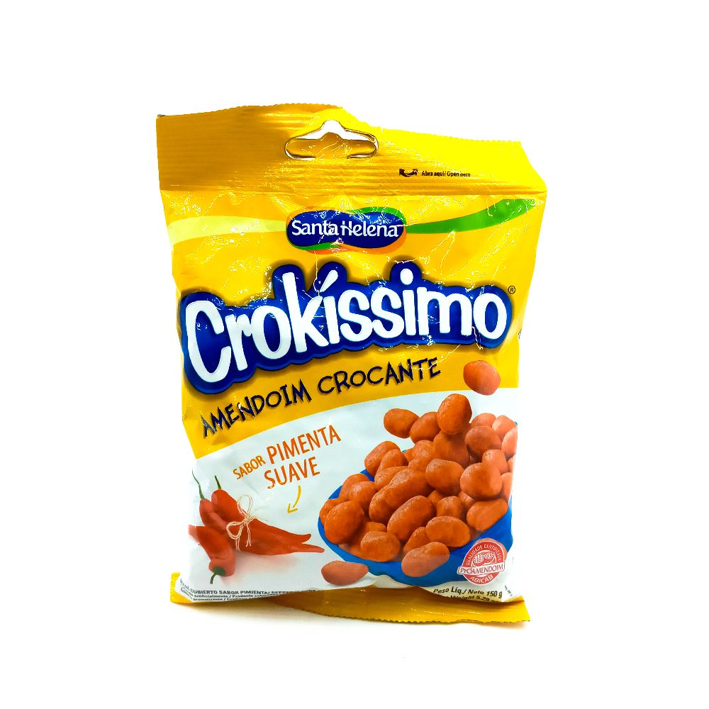 Amendoim Crokissimo Santa Helena 150g