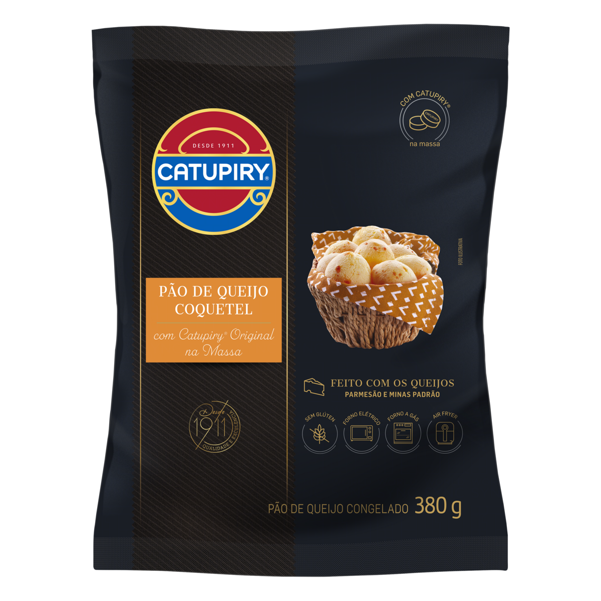 Pao De Queijo Catupiry 380g
