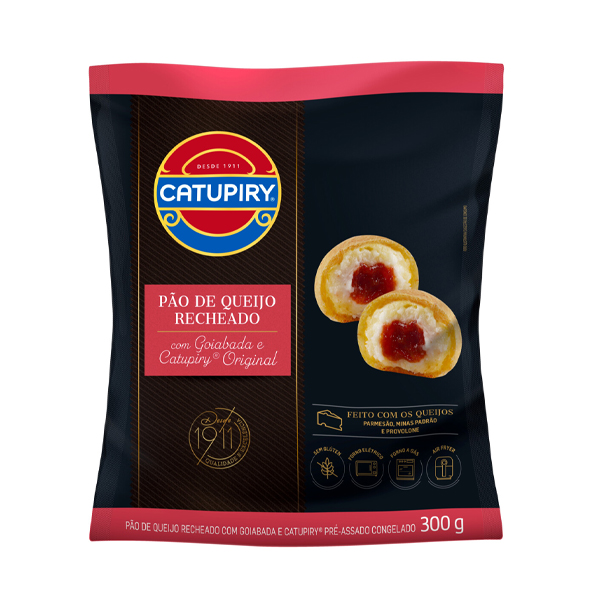 Pao De Queijo Goiabada e Catupiry 300g