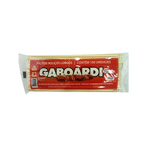 Espetos Gaboardi P/ Churrasco 100 Und