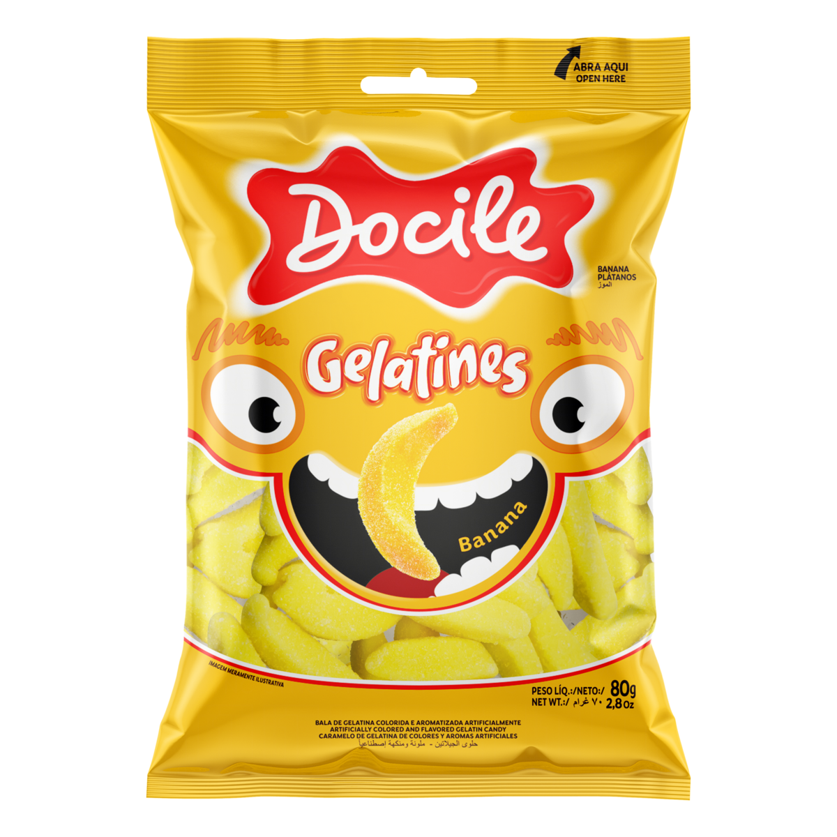 Bala Gelatines Docile 80g