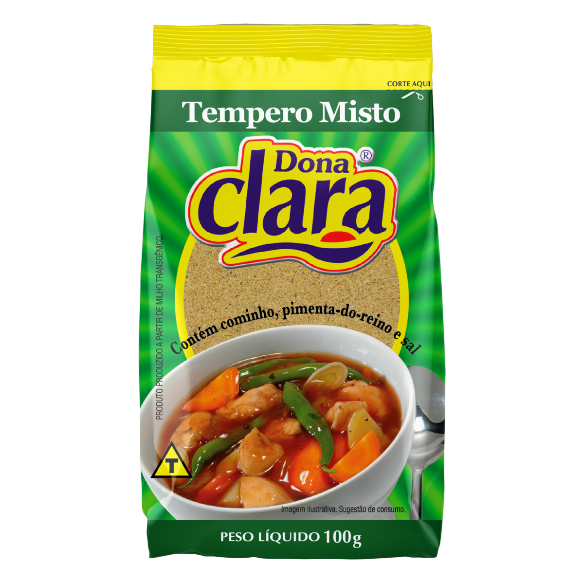 Tempero Misto Dona Clara Sc 100g