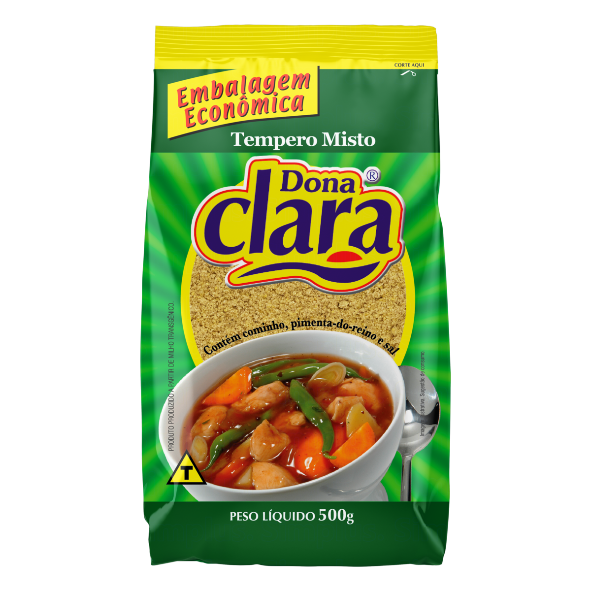 Tempero Misto Dona Clara Sc 500g