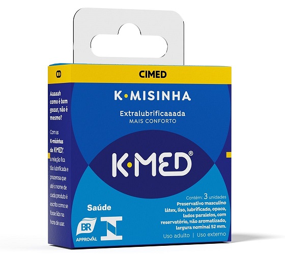 Preservativo K-Med K- Misinha C/3un