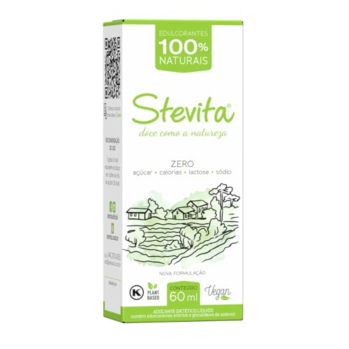 Adocante Stevita Vegetal 100% 60ml