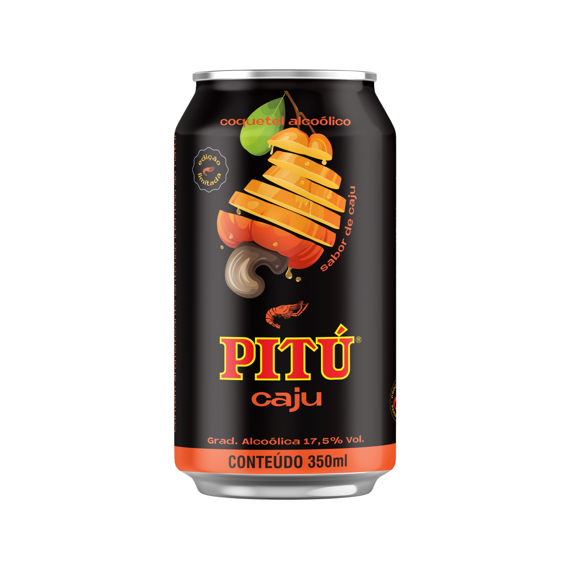 Aguardente Pitu Lt 350ml