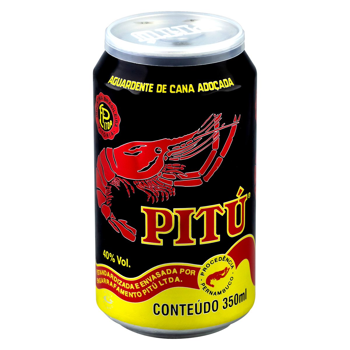 Aguardente Pitu Lt 350ml