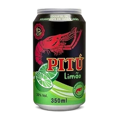 Aguardente Pitu Lt 350ml