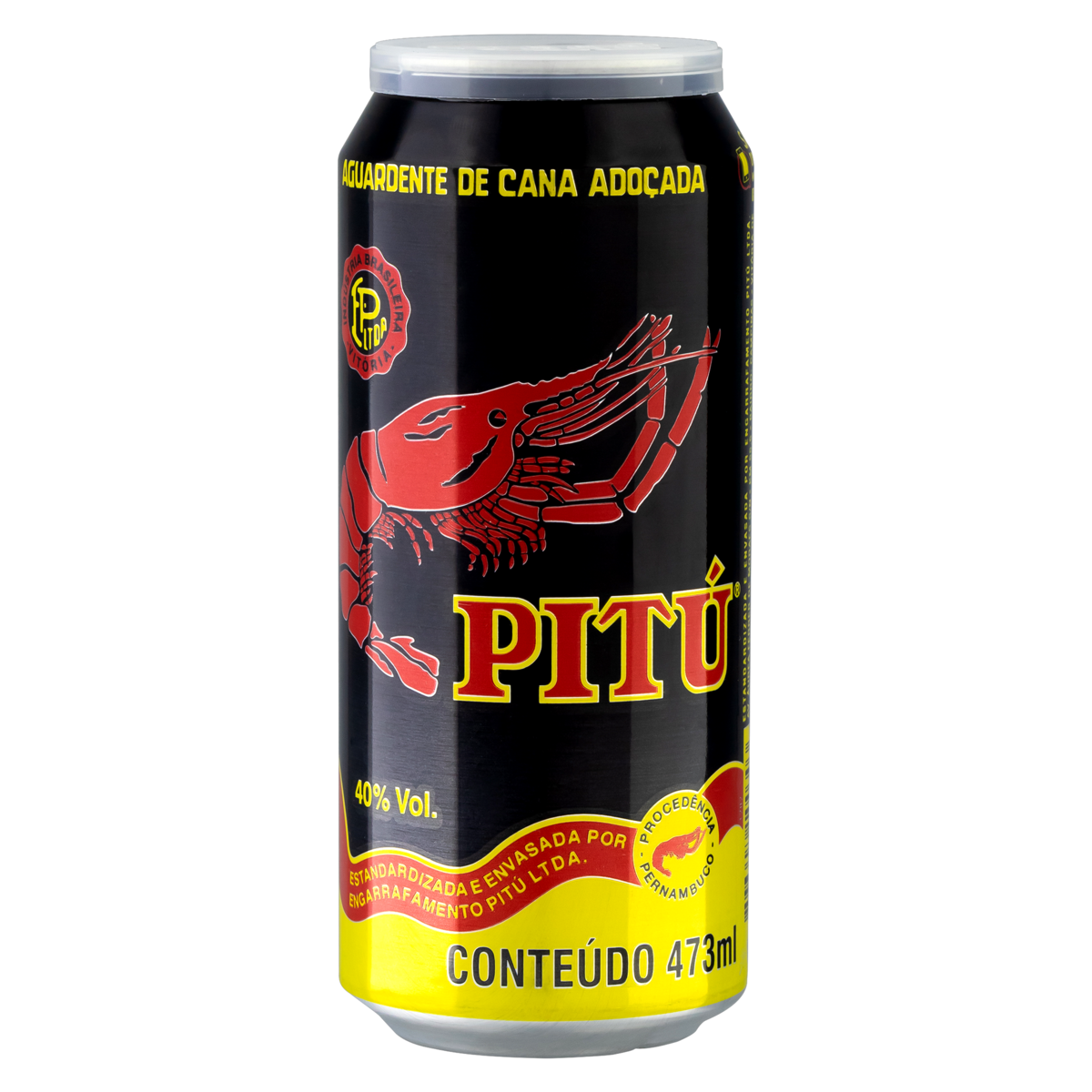Aguardente Pitu Lt 473ml