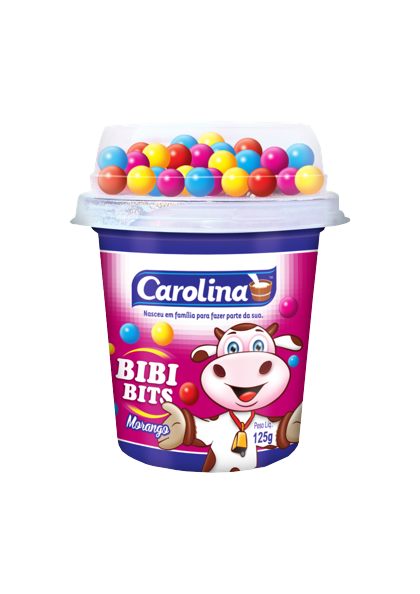 Bebida Lactea Bibi Bits Carolina Copo 125g