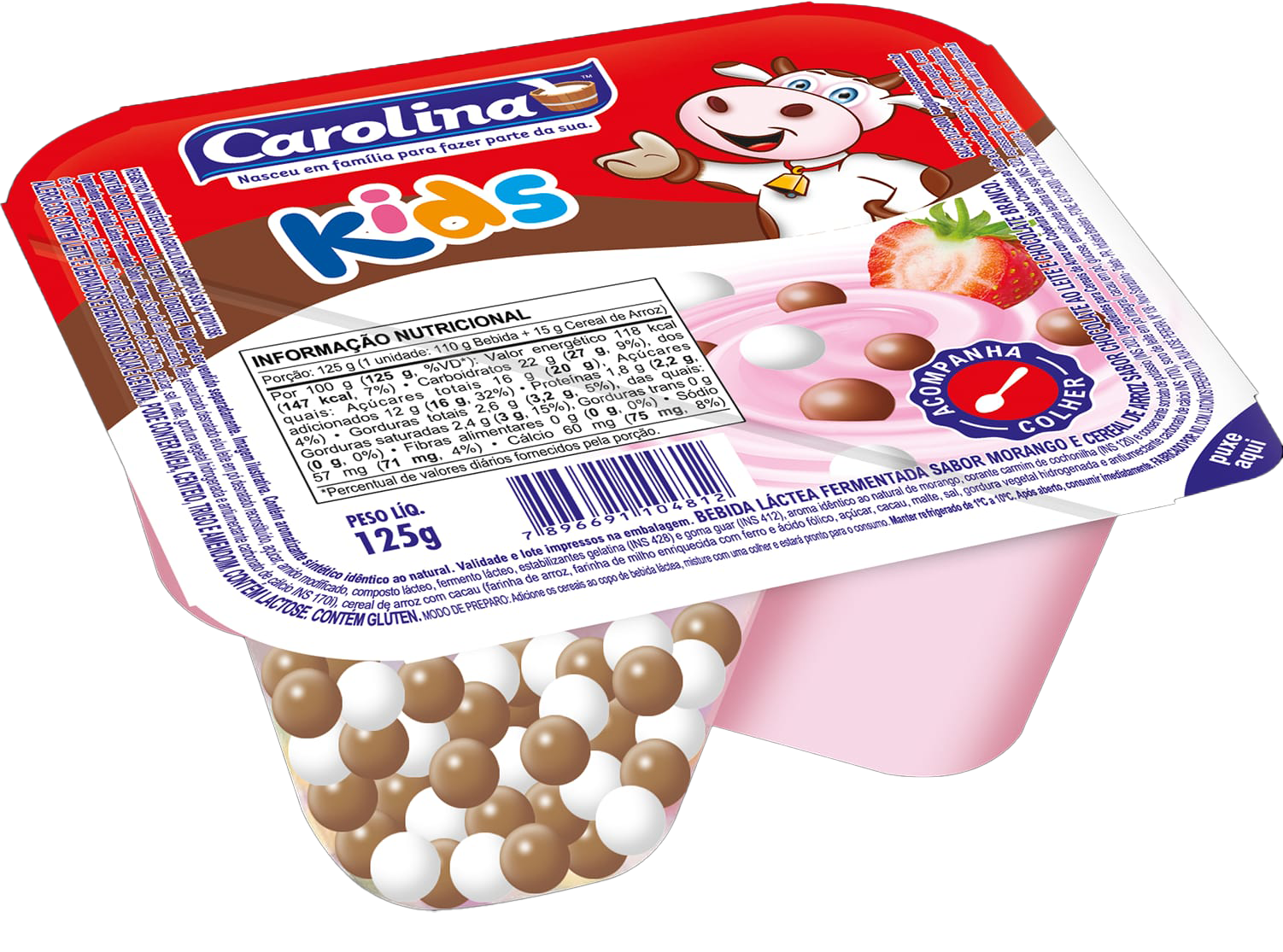 Bebida Lactea Twin Carolina 125g