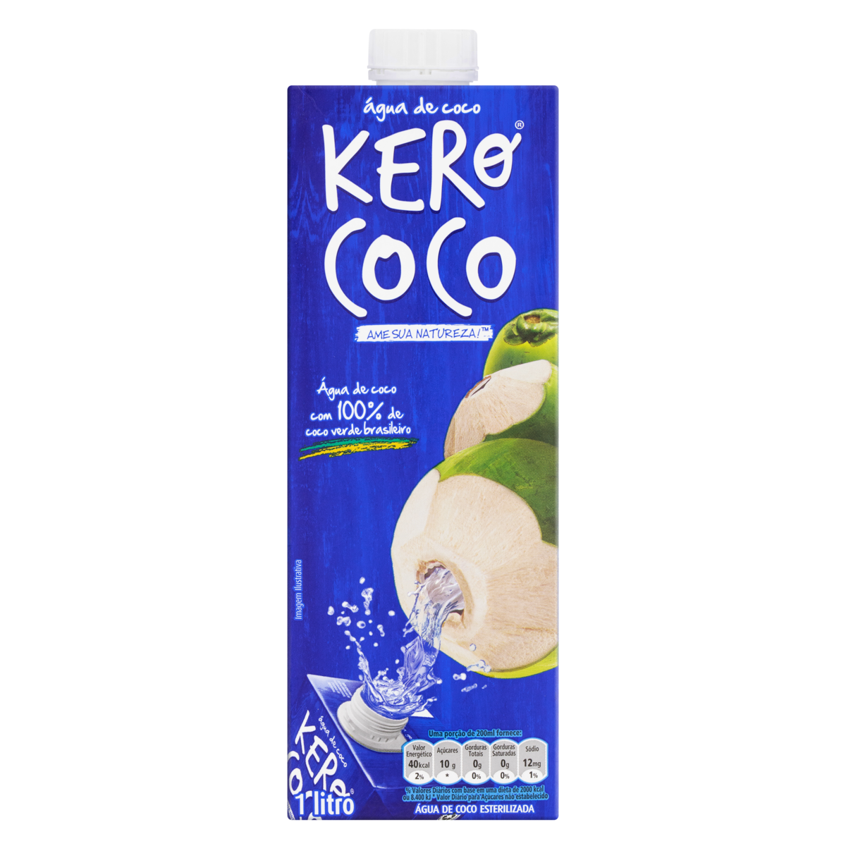 Agua De Coco Kero Coco Tp 1l