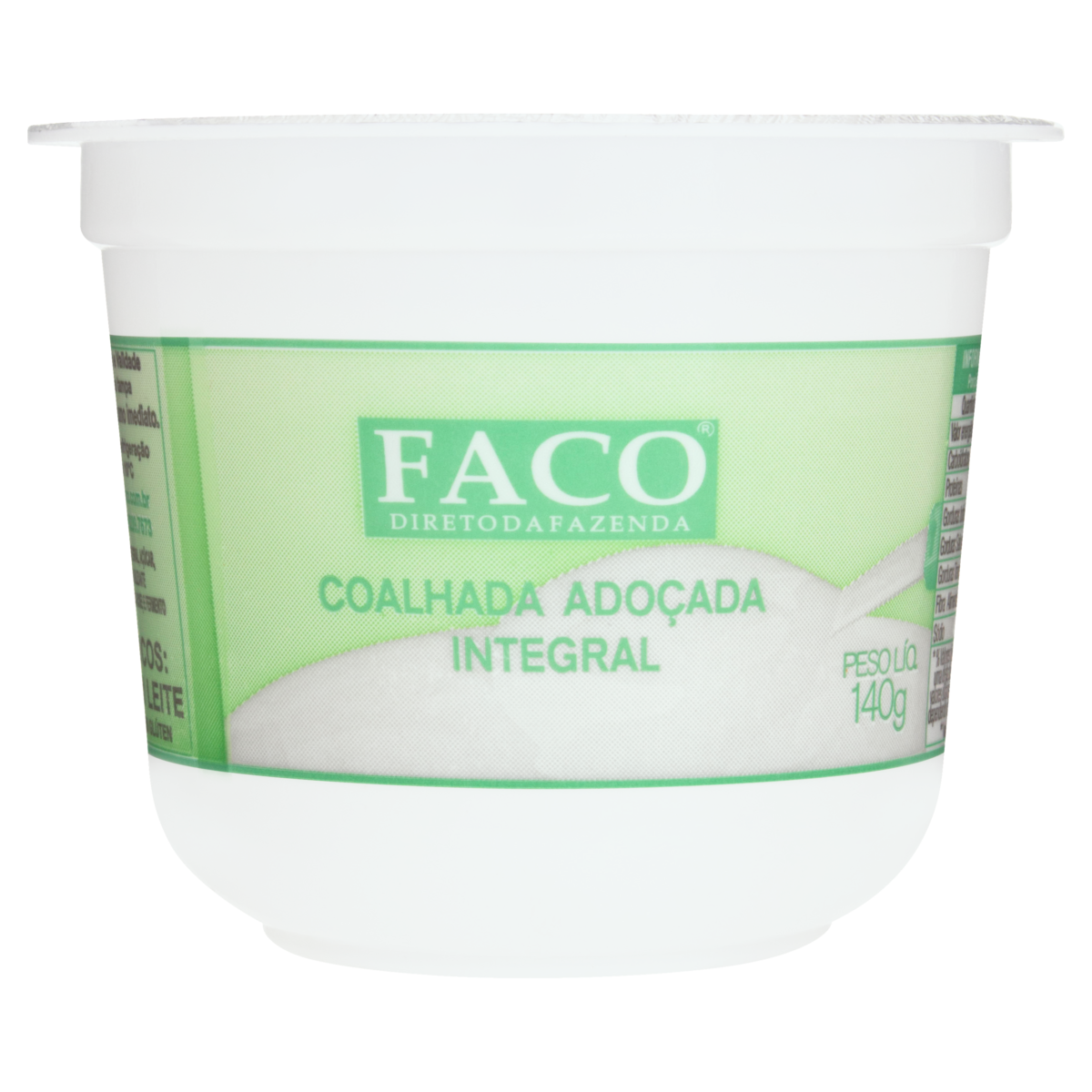 Coalhada Adocada Faco 140g