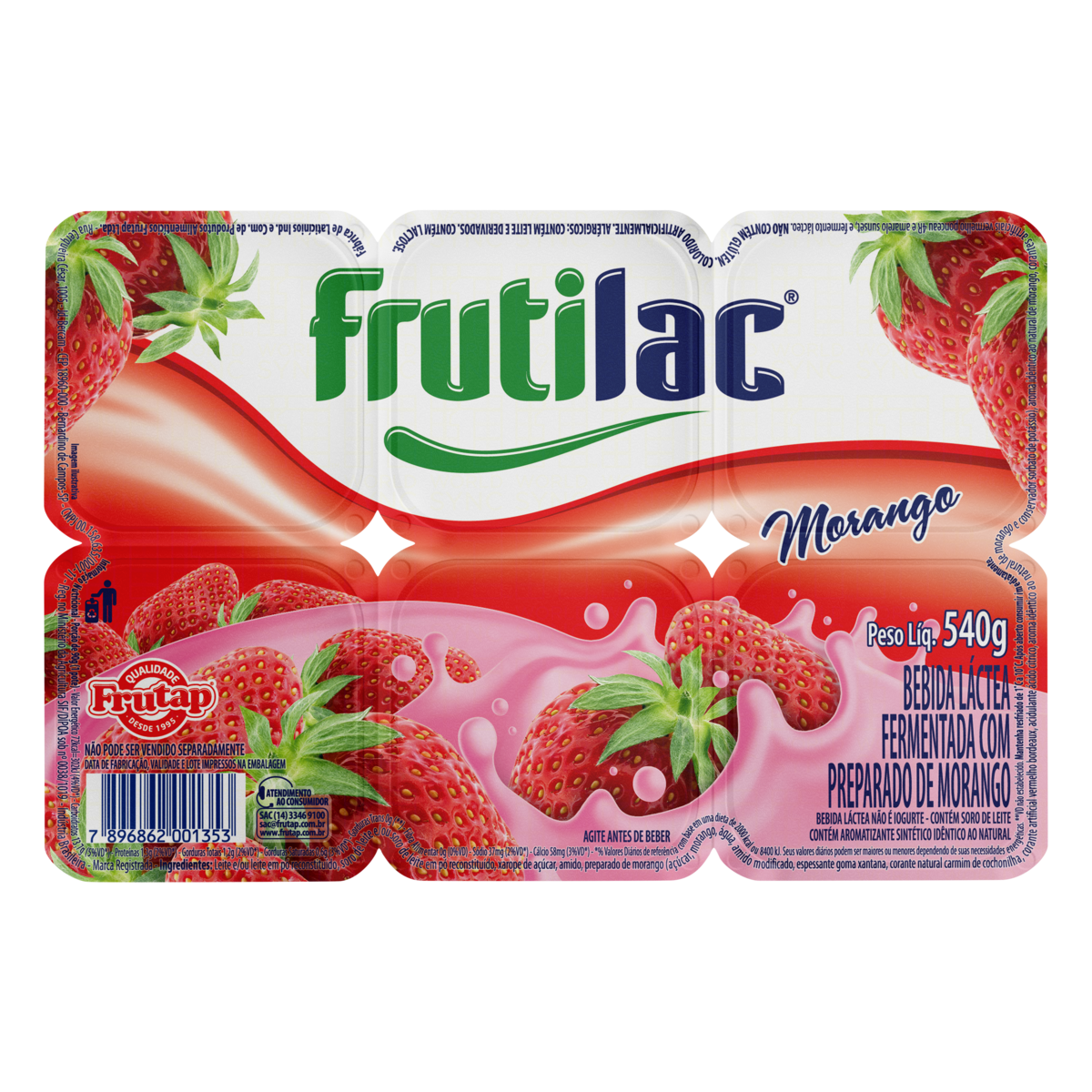 Bebida Lactea Frutilac Bdj 480g