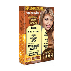 Kit Sham+ Cond Gota Dourada 340ml