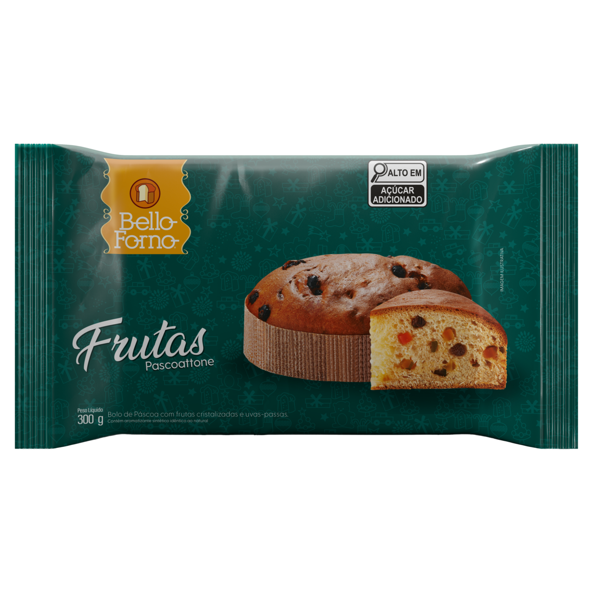 Bolo De Pascoa Bello Forno 300g