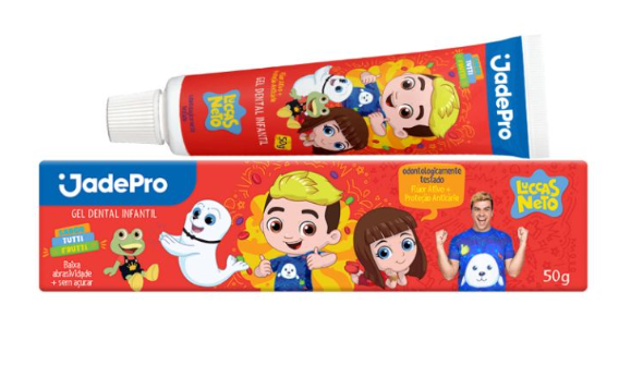 Gel Dental Luccas Neto Jadepro 50g