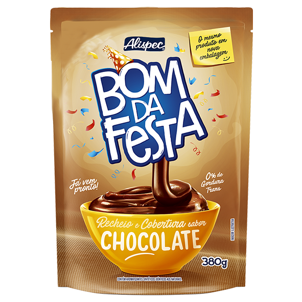 Cobertura Bom Da Festa Sc 380g