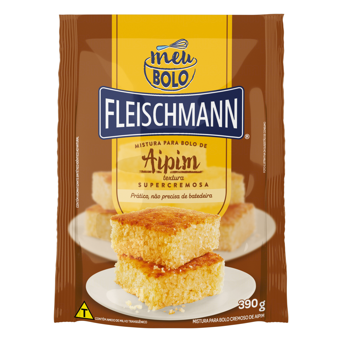 Mistura Bolo Fleischmann 390g