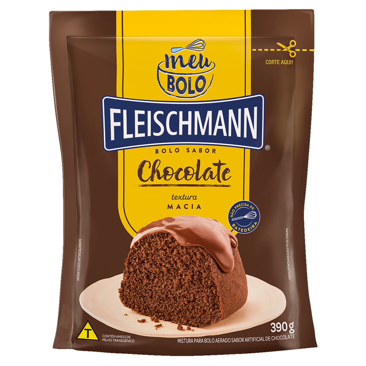 Mistura Bolo Fleischmann 390g