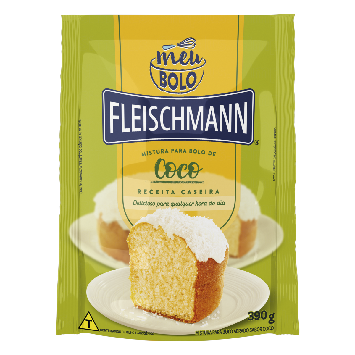 Mistura Bolo Fleischmann 390g