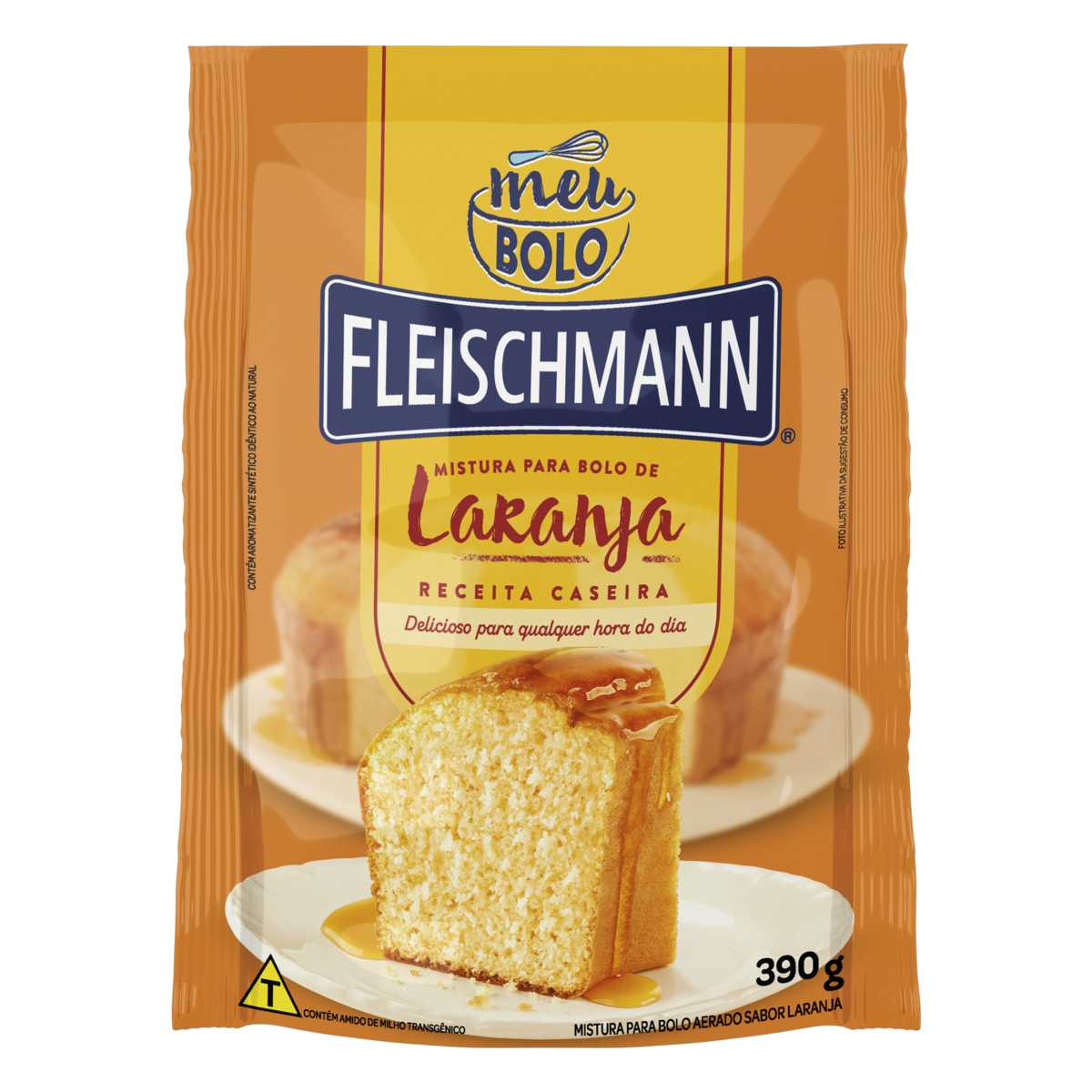 Mistura Bolo Fleischmann 390g
