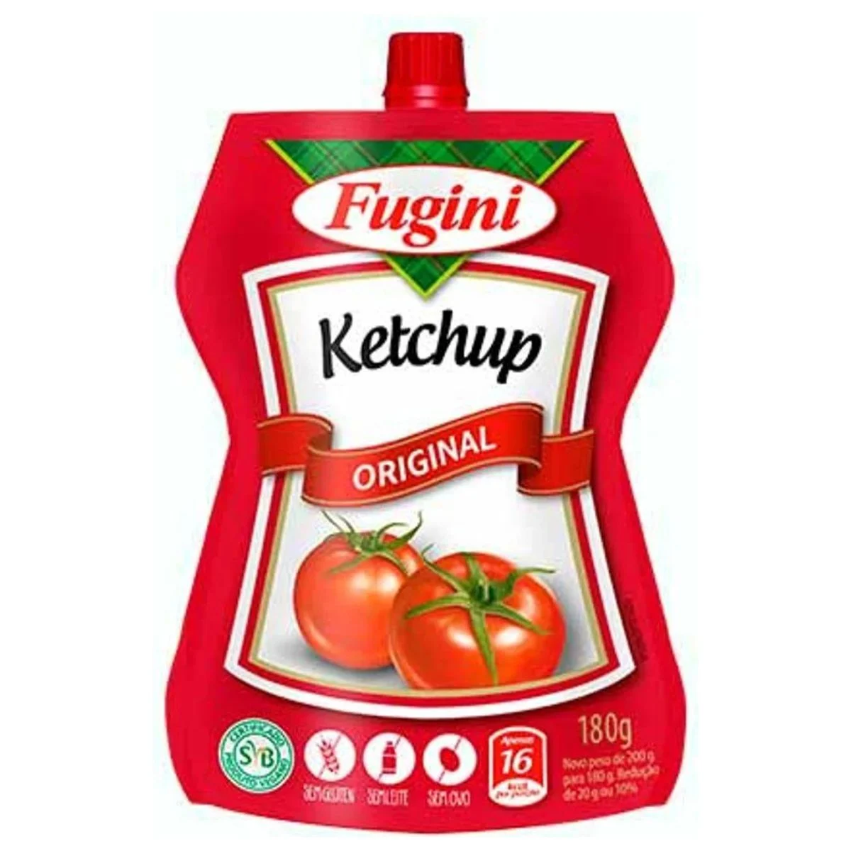 Ketchup Tomate Fugini  C/Bico Sc 180g