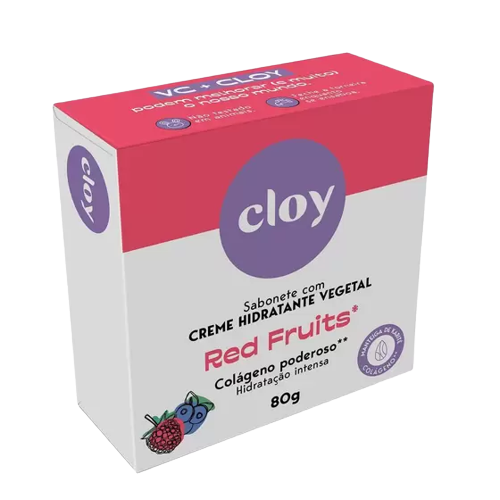Sabonete Cloy Red Fruit 80g