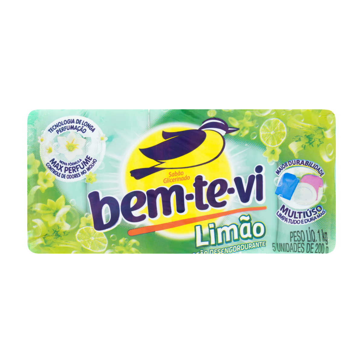 Sabao Barra Bem Te Vi  5x180g