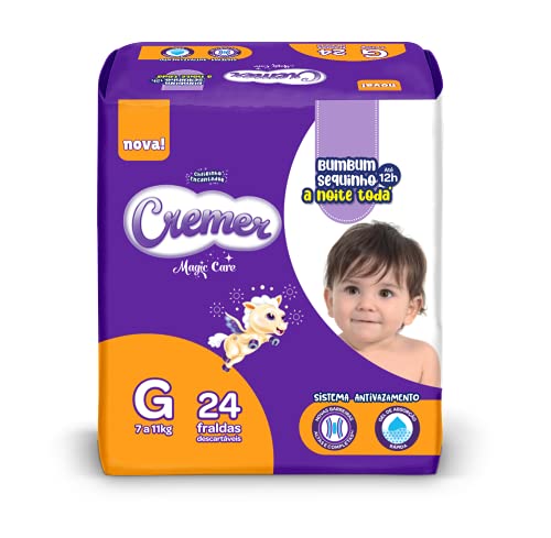 Fralda Descartavel Cremer Disney g 24un