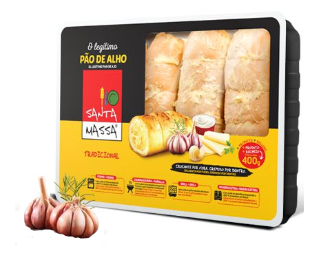 Pao De Alho Santa Massa 400g