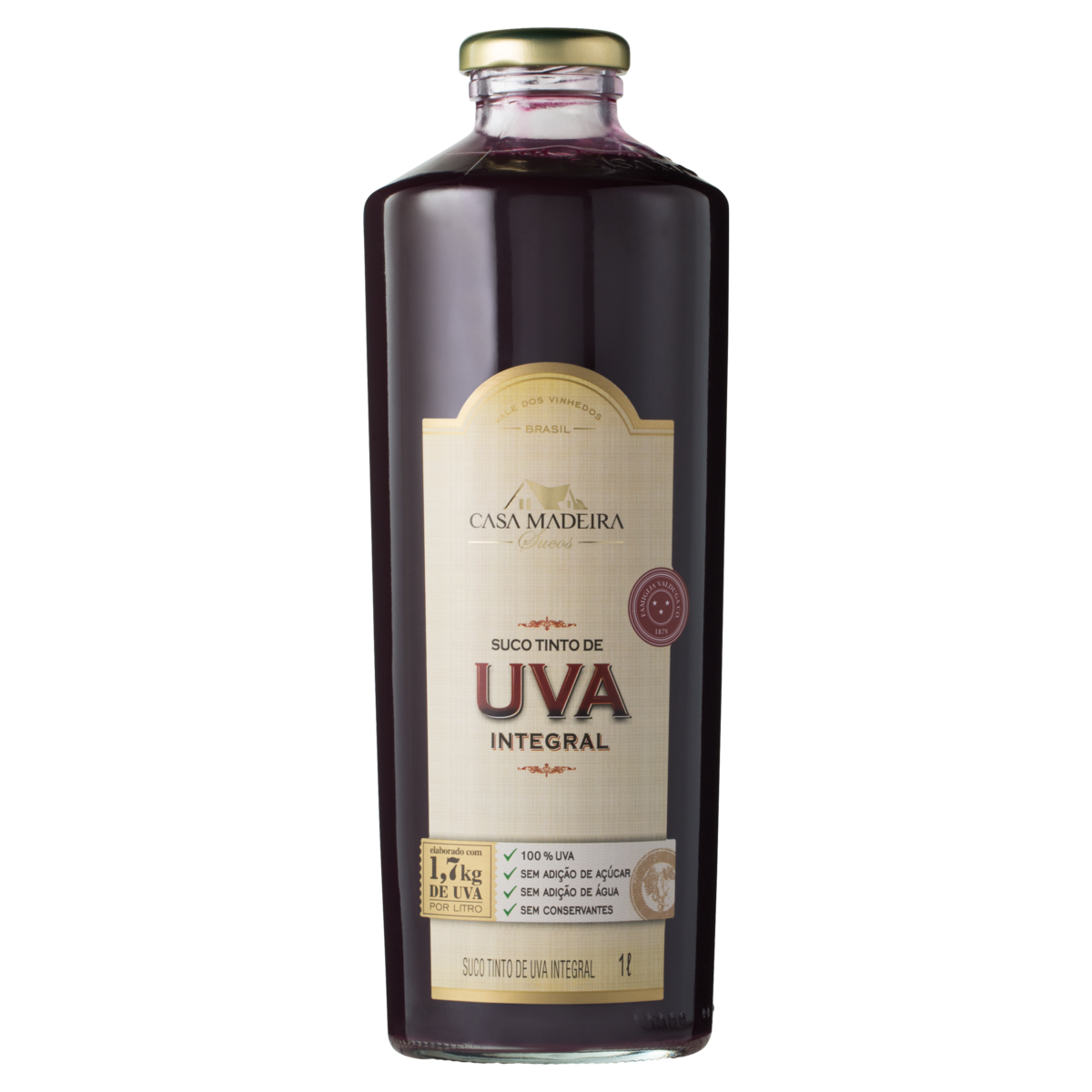 Suco De Uva Casa Madeira 1l
