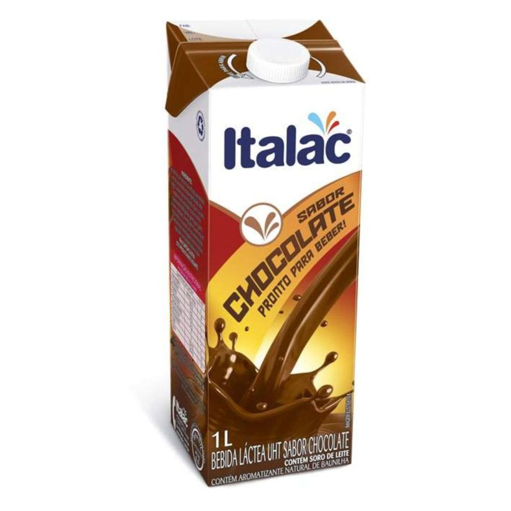 Achocolatado Liquido Italac C/Tampa 1l