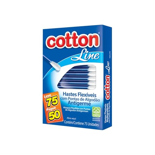 Hastes Flexiveis Cotton Line L75p50 Und