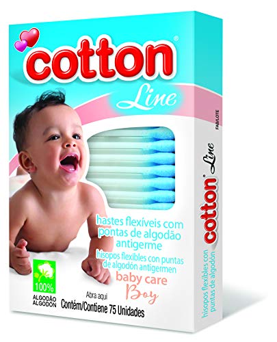 Hastes Cotton Line C/ 75 Und