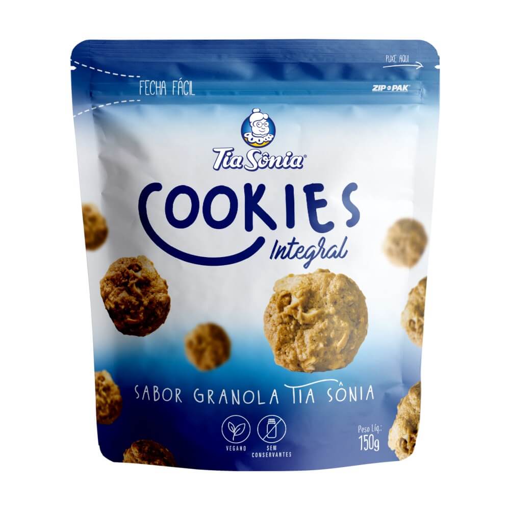 Biscoito Cookies Tia Sonia 120g