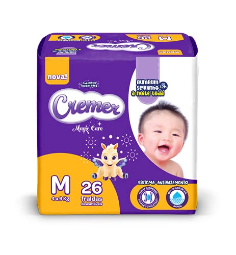 Fralda Descartavel Cremer Disney m 26un