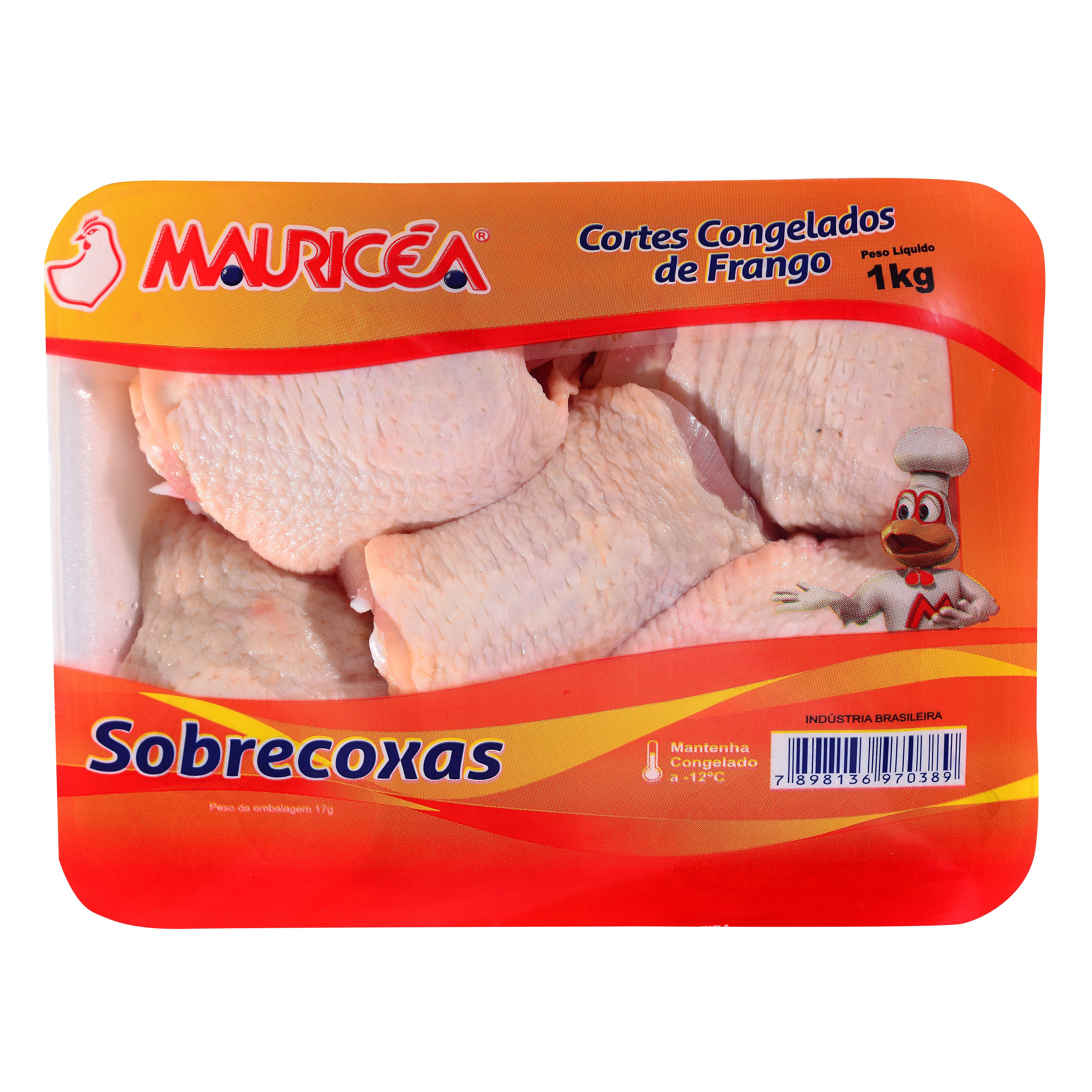 Sobrecoxa Frango Mauricea Bj 1kg
