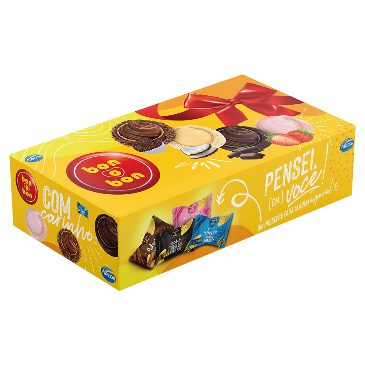 Bombom Caixa Bon o Bon 165g