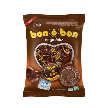Bombom Recheado Arcor 750g