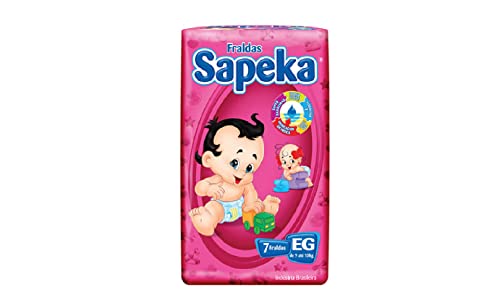 Fralda Descartaveis Sapeka Xg 6un
