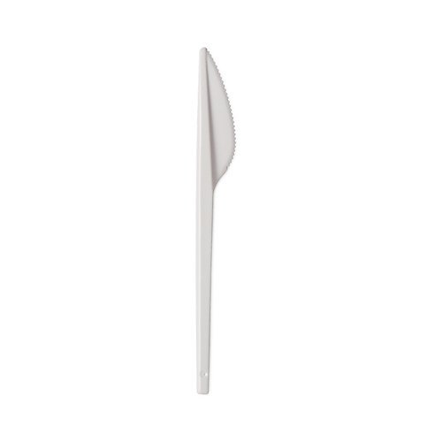 Faca Desc Strawplast Branca C/50und